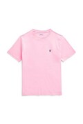 Polo Ralph Lauren t-shirt bawełniany dziecięcy kolor różowy gładki 323832904040