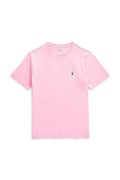 Polo Ralph Lauren t-shirt bawełniany dziecięcy kolor różowy gładki 323832904040