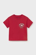 Παιδικό βαμβακερό μπλουζάκι Mayoral χρώμα: κόκκινο, 1007