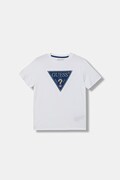 Guess T-shirt dziecięcy bawełniany biały L6RI15 K8HM4