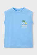 Παιδικό top Mayoral χρώμα: μπλε, 3085