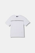 EA7 Emporio Armani t-shirt dziecięcy bawełniany biały 7B000262 AF12874