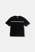 EA7 Emporio Armani t-shirt dziecięcy bawełniany czarny 7B000262 AF12874