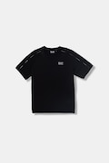EA7 Emporio Armani t-shirt dziecięcy bawełniany czarny 7B000251 AF10375