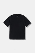 Emporio Armani t-shirt dziecięcy kolor granatowy gładki EB001318 AF21808
