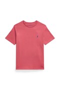 Polo Ralph Lauren t-shirt bawełniany dziecięcy kolor czerwony gładki 323832904512