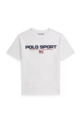 Polo Ralph Lauren t-shirt basic dziecięcy bawełniany biały 323837629501