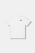 Puma t-shirt bawełniany dziecięcy ESS Small No. 1 Logo kolor biały gładki 684920