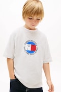 Tommy Hilfiger T-shirt dziecięcy bawełniany szary KB0KB10269