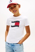 Tommy Hilfiger T-shirt dziecięcy bawełniany biały KB0KB10275