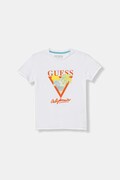 Guess t-shirt dziecięcy bawełniany biały N6GI10 K8HM4