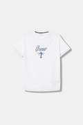 Guess t-shirt bawełniany dziecięcy kolor biały z aplikacją L6GI06 K8HM4