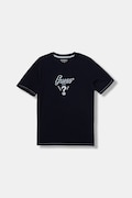 Guess t-shirt bawełniany dziecięcy kolor granatowy z aplikacją L6GI06 K8HM4