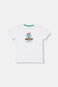 Guess t-shirt dziecięcy bawełniany biały N6GI12 K8HM4