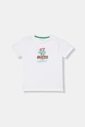 Guess t-shirt dziecięcy bawełniany biały N6GI12 K8HM4