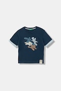 United Colors of Benetton tričko detské bavlnené tmavomodré 3I1XG10LZ