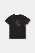 United Colors of Benetton tricou pentru copii, din bumbac gri 3I1XC10TF