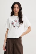Weekend Max Mara t-shirt bawełniany SABATO damski kolor biały 2615941112600
