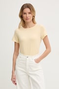 Weekend Max Mara t-shirt MULTIF damski kolor żółty 2615971012600