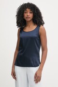 MM by Max Mara Top damski jedwabny PAN granatowy 2616161017600