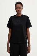 BOSS t-shirt bawełniany Eharpa3 damski kolor czarny 50563283