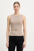 Marciano by Guess top damski z wiskozą KASHU beżowy G6GR23 Z0760