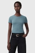 AllSaints t-shirt bawełniany damski kolor niebieski W285JC