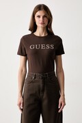 Guess bawełniane z elastanem OCTAVIA brązowe V6RI20 J1314
