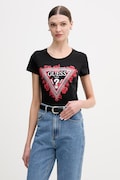Guess t-shirt damski kolor czarny W6RI23 J1314