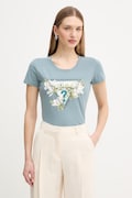 Guess t-shirt CAMELIA donna colore blu W6RI35 J1314