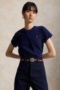 Polo Ralph Lauren T-shirt damski bawełniany granatowy 211B14605