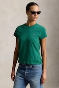 Polo Ralph Lauren T-shirt damski bawełniany zielony 211B14605