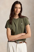 Polo Ralph Lauren T-shirt damski bawełniany zielony 211B14605