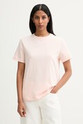 Calvin Klein t-shirt γυναικείο βαμβακερό ροζ LV147C857G