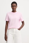 Calvin Klein t-shirt bawełniany damski kolor różowy LV147C857G
