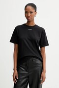 Calvin Klein t-shirt bawełniany damski kolor czarny LV147C857G