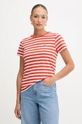 Karl Lagerfeld tricou din bumbac IKON culoarea portocaliu, B1W17037