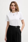 Karl Lagerfeld t-shirt bawełniany KL ESSENTIAL damski kolor biały B1W17091