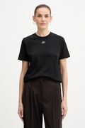Karl Lagerfeld t-shirt bawełniany KL ESSENTIAL damski kolor czarny B1W17091