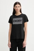 Dkny t-shirt damski kolor czarny DJ6T1701