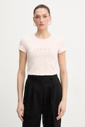Armani Exchange t-shirt damski kolor różowy XW001837 AF16294