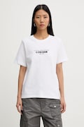 G-Star t-shirt bawełniany damski kolor biały D27976-C336