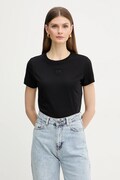 Pinko t-shirt bawełniany damski kolor czarny 100355 A339