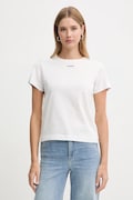 Pinko t-shirt bawełniany damski kolor beżowy 100373 A34F