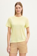 Jack Wolfskin T-shirt sportowy damski Vonnan żółty A63951