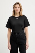 Diesel t-shirt bawełniany T-NORMY-OD-S1 damski kolor czarny A20399.0JMBB