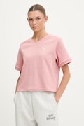 Puma t-shirt γυναικείο Class Relaxed ροζ 691872