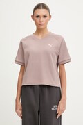 Puma t-shirt damski Class Relaxed brązowy 691872