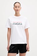 adidas t-shirt bawełniany Soft Side damski kolor biały KA5097