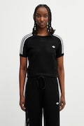 adidas Originals Crochet crop top women's black KC6481